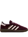 Adidas Originals Handball Spezial "maroon/wonder White" Sneakers In Red