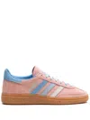 Adidas Originals Adidas Womens Semi Pink Spark Light Bl Handball Spezial Suede Low-top Trainers In Pink