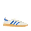 Adidas Originals Handball Spezial Leather-trimmed Mesh And Suede Sneakers In Neutral