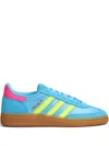 Adidas Originals Handball Spezial Sneakers In Cyan Suede And Fabric In Blue