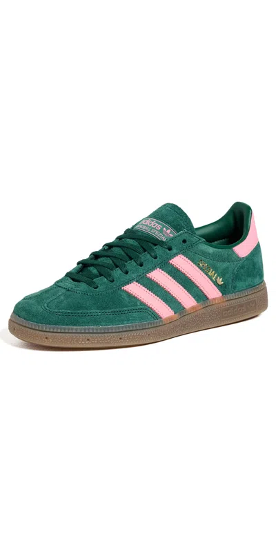 Adidas Originals Sneakers Handball Spezial Collegiate Green Pink Spark Gold Metallic