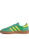 Adidas Originals Mens Adidas Handball Spezial Suede And Mesh Low-top Trainers In Green