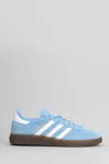 Adidas Originals Handball Spezial Sneakers In Cyan Suede In Multi