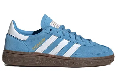 Pre-owned Adidas Originals Handball Spezial Sneakers In Light Blue/cloud White/gum