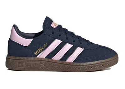 Pre-owned Adidas Originals Handball Spezial Sneakers In Night Indigo/orchid Fusion/gum