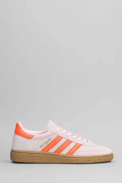 ADIDAS ORIGINALS HANDBALL SPEZIAL SNEAKERS IN ROSE-PINK SUEDE