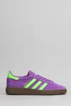 Adidas Originals Womens Adidas Handball Spezial Suede Low-top Trainers In Purple