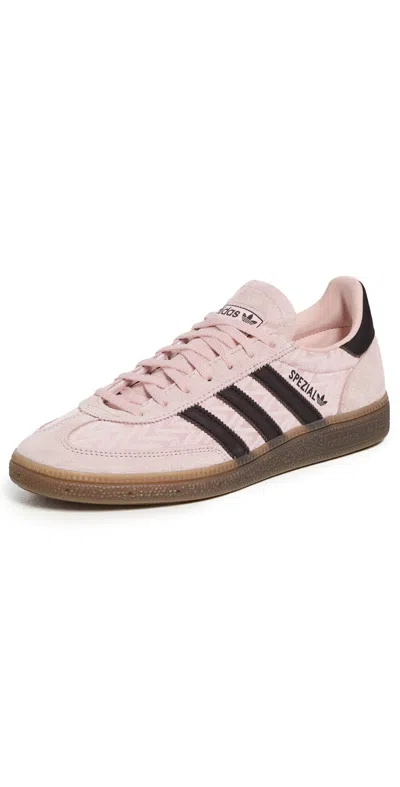 Adidas Originals Handball Spezial Sneakers Sandy Pink/aurora Coffee/gum 5 In Multi