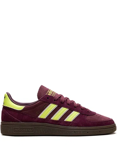 Adidas Originals Handball Spezial "solar Yellow" Sneakers In Red