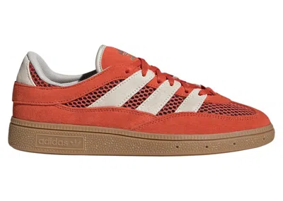 Pre-owned Adidas Originals Handball Spezial St (women's) Sneakers In Preloved Red/alumina/silver Green