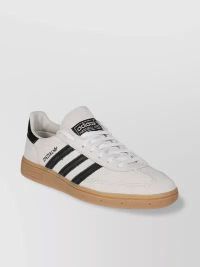 Adidas Originals Handball Spezial Striped Low-top Sneakers In White