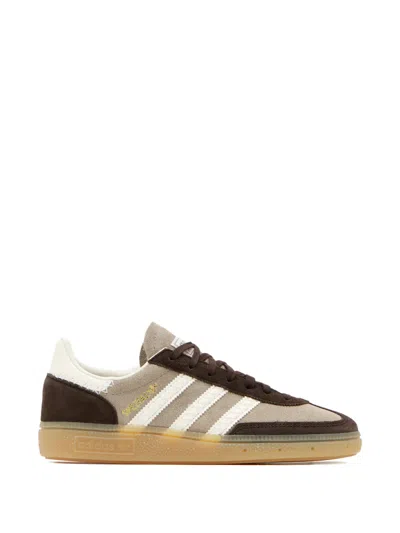 Adidas Originals Kids' Handball Spezial Striped Suede Sneakers In Neutral