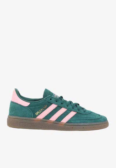 Adidas Originals Handball Spezial Suede Low-top Sneakers In Green