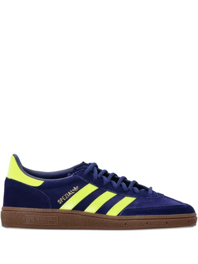 Adidas Originals Mens Adidas Handball Spezial Suede Trainers In Blue
