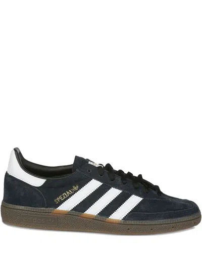 Adidas Originals Handball Spezial Three-stripes Sneakers In Black