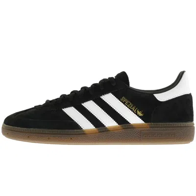 Adidas Originals Deco Suede Low-top Sneaker With Rubber Sole In Black