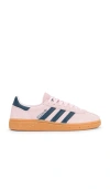 Adidas Originals Adidas Handball Spezial Women S Suede Sneakers In 粉色