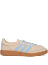 Adidas Originals Striped Low Top Sneakers With Perforated Texture In Neutral