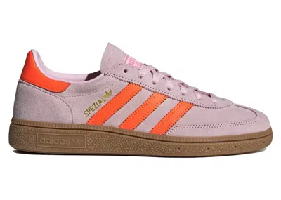 Pre-owned Adidas Originals Handball Spezial (women's) Sneakers In Clear Pink/solar Orange/gum