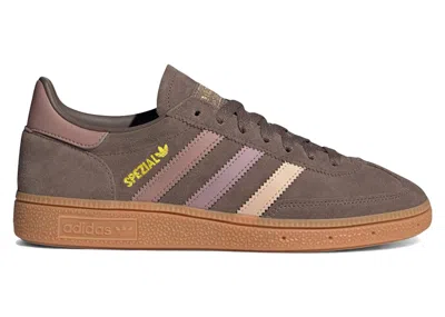 Pre-owned Adidas Originals Handball Spezial (women's) Sneakers In Earth Strata/magic Mauve/warm Clay