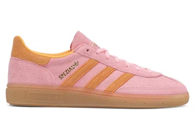 Pre-owned Adidas Originals Handball Spezial (women's) Sneakers In Glow Pink/flash Orange/gum 1