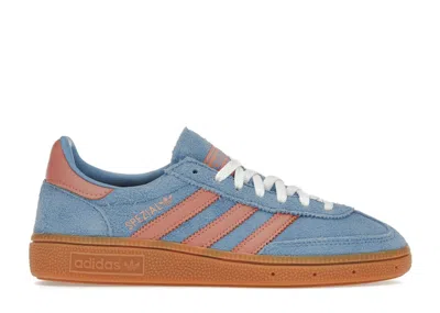 Pre-owned Adidas Originals Handball Spezial (women's) Sneakers In Light Blue/wonder Clay/cloud White