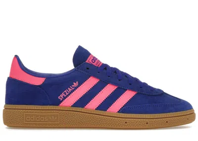 Pre-owned Adidas Originals Handball Spezial (women's) Sneakers In Lucid Blue/lucid Pink/gum In Multi