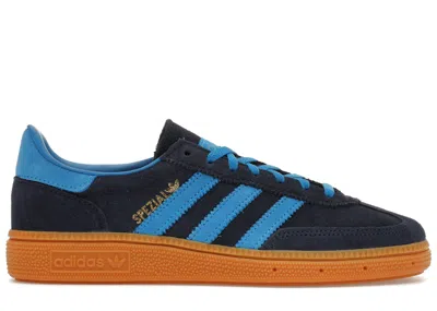Pre-owned Adidas Originals Handball Spezial (women's) Sneakers In Night Indigo/bright Blue/gum