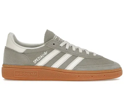 Pre-owned Adidas Originals Handball Spezial (women's) Sneakers In Silver Pebble/off White/gum