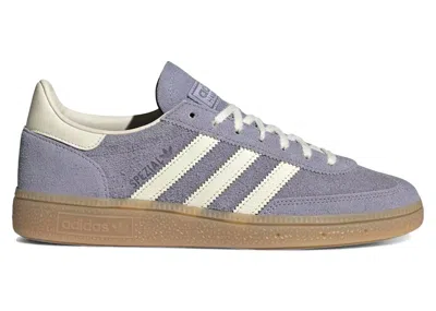 Pre-owned Adidas Originals Handball Spezial (women's) Sneakers In Silver Violet/cream White/gum
