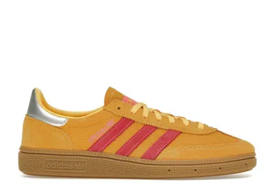 Pre-owned Adidas Originals Handball Spezial (women's) Sneakers In Spark/lucid Pink/silver Metallic In Multi