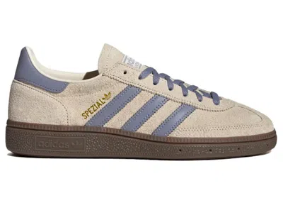 Pre-owned Adidas Originals Handball Spezial (women's) Sneakers In Wonder White/silver Violet/gum