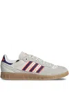 Adidas Originals Handball Top Rm Suede Three-stripe Sneakers In Gray