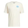 Adidas Originals Happy Earth T-shirt 'non Dyed' In White