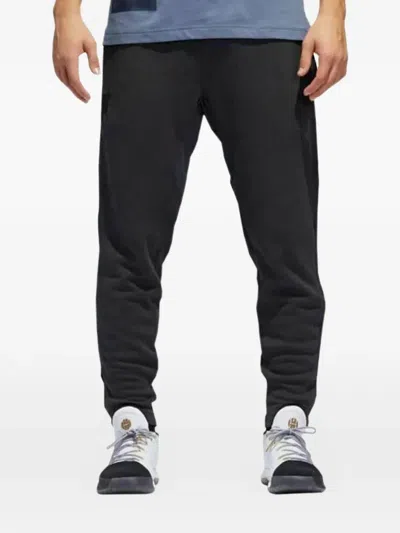 Adidas Originals Harden Comm Logo-detail Track Pants In Black