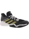 Adidas Originals Harden Stepback High-top Sneakers In Black