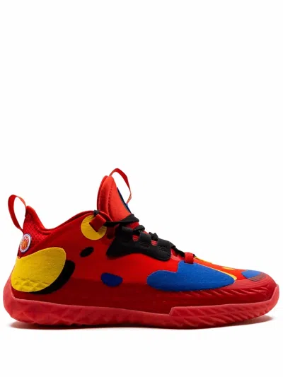 Adidas Originals Harden Vol. 5 Futurenatural Mcdonalds All American Sneakers In Yellow