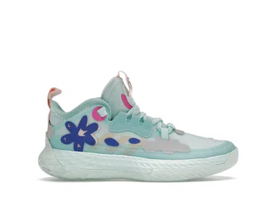 Pre-owned Adidas Originals Harden Vol. 5 Futurenatural Sneakers In Clear Mint/crew Yellow In Multi