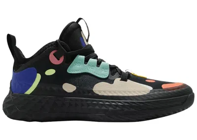 Pre-owned Adidas Originals Harden Vol. 5 Futurenatural Sneakers In Core Black/cloud White/royal Blue