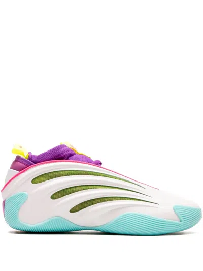 Adidas Originals Harden Vol. 9 "white/lucid Lime/lucid Pink" Sneakers
