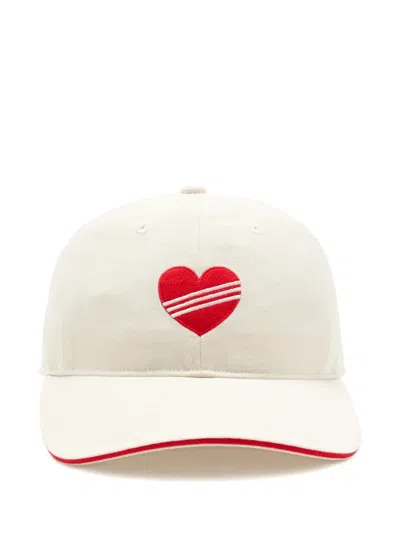 Adidas Originals Heart-motif Baseball Cap And Scrunchy Set In Pink