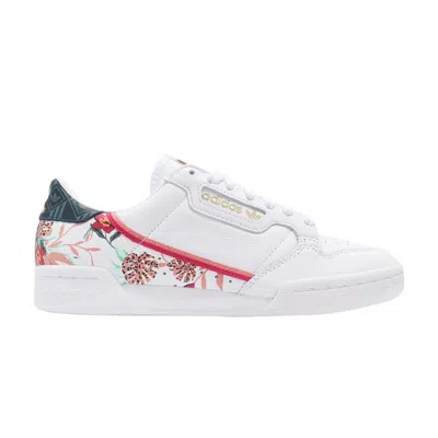 Pre-owned Adidas Originals Her Studio London X Wmns Continental 80 'floral' In White
