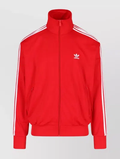Adidas Originals Firebird Logo Sweatshirt In Red
