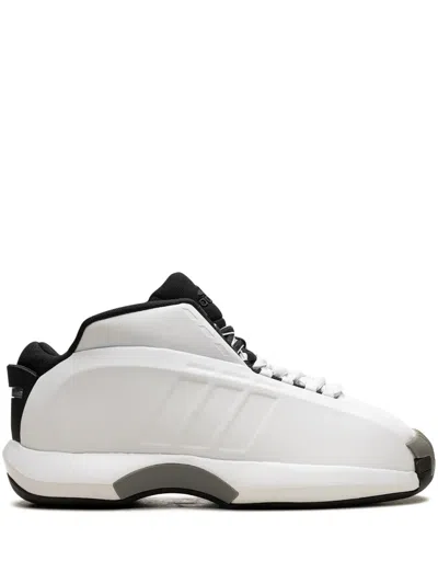 Adidas Originals High Top Lace-up Sneakers In White
