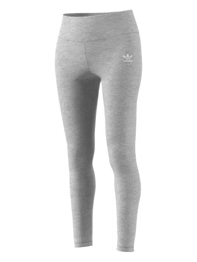 Adidas Originals High-waisted Leggings In Gray