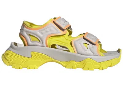 Pre-owned Adidas Originals Hika Outdoor Sandals By Stella Mccartney (women's) Sneakers In Chalk Pearl/bright Yellow/hazy Orange