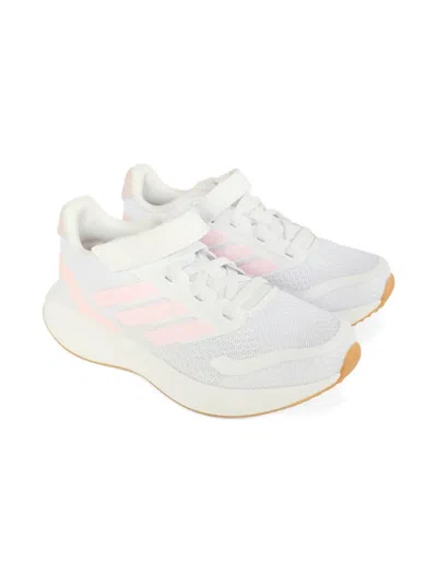Adidas Originals Kids' Hook Loop Sneakers In White