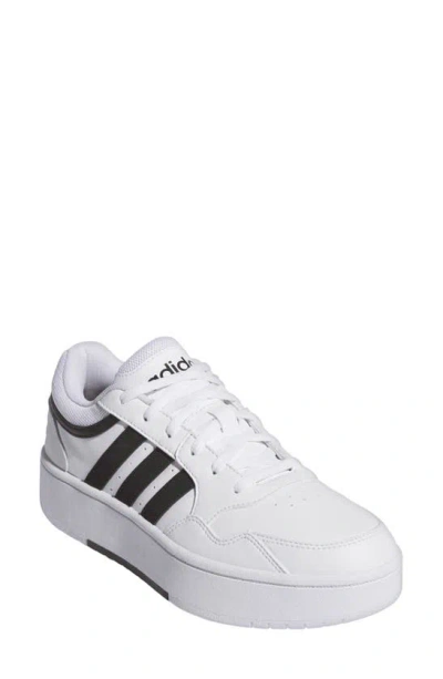 Adidas Originals Hoops 3.0 Sneaker In White/ Core Black