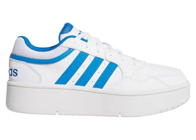 Pre-owned Adidas Originals Hoops 3.0 Bold White (women's) Sneakers In Cloud White/blue Bird In Multi