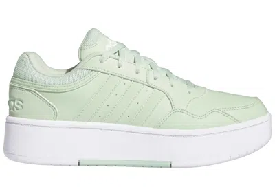 Pre-owned Adidas Originals Hoops 3.0 Bold (women's) Sneakers In Linen Green/cloud White